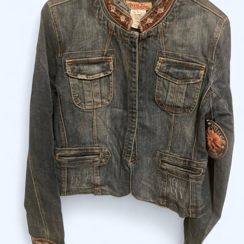 Paris blues denim jacket with